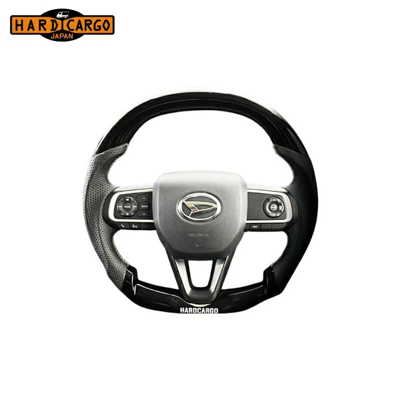 HARD CARGO（ハードカーゴ） ステアリング ピアノブラック/パンチング