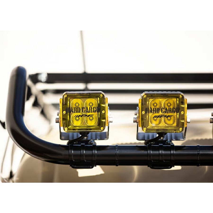 HARD CARGO ハードカーゴ ワークライト 8個 イエローレンズ HARDCARGO×IPFコラボモデル 北海道・沖縄・離島は要確認の画像