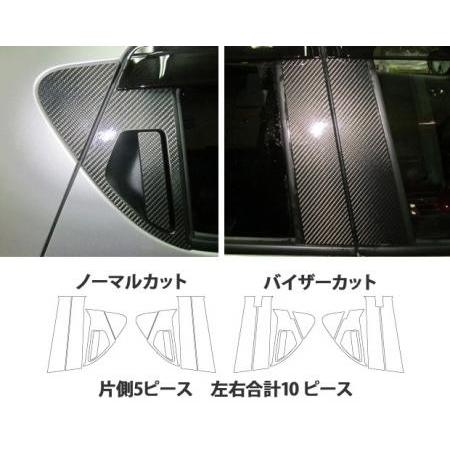 ハセプロ - hasepro マジカルカーボン ピラーフルセット ジューク F15 2010/6〜 自動車-ステッカー、デカール