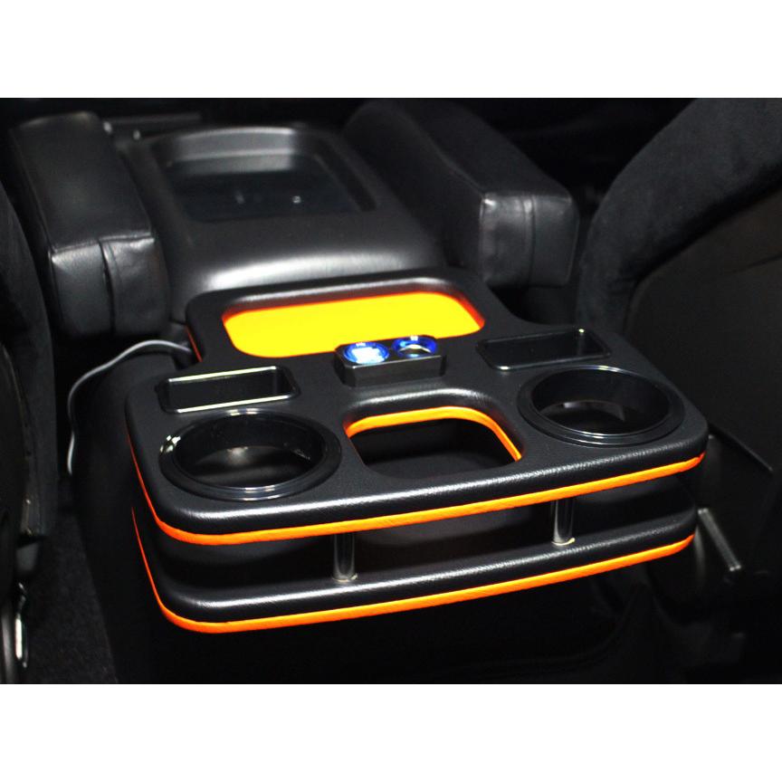 ハイエース センターコンソール フラットテーブルドリンクホルダー付き ◇ハイエース ◇センターコンソール フラットテーブル◇ドリンク