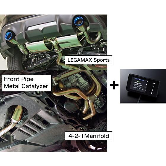 HKS スーパーエキゾーストECUパッケージ（LM SPORTS Ti） 86 DBA-, 4BA