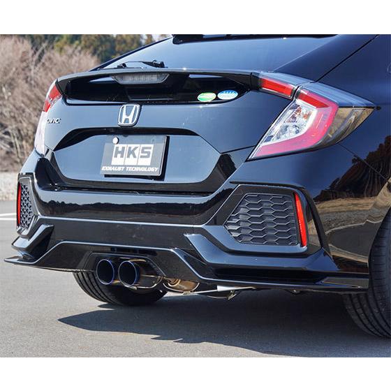 枝豆　シビックハッチバック　fk7 LEGAMAX Premium HKS（エッチケーエス） マフラー LEGAMAX Premium シビック DBA-, 6BA