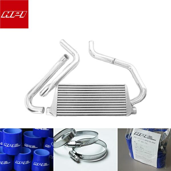 HPI EVOLVE インタークーラーキット spec-S 72mm厚 青ホース/ホースバンド スカイライン ECR33 RB25DET