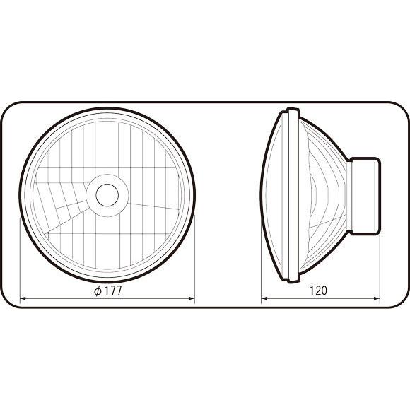 IPF マルチリフレクターヘッドランプ ポジション無し ノーマル