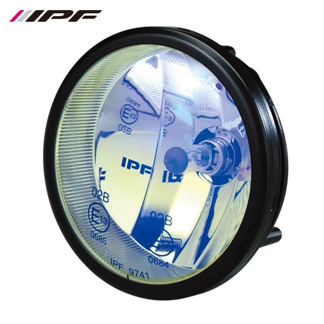 IPF丸フォグヒサシ付き IPF 丸型 フォグランプ ビックサイズ 200mmΦ イエロー 12V ◇LEDH3