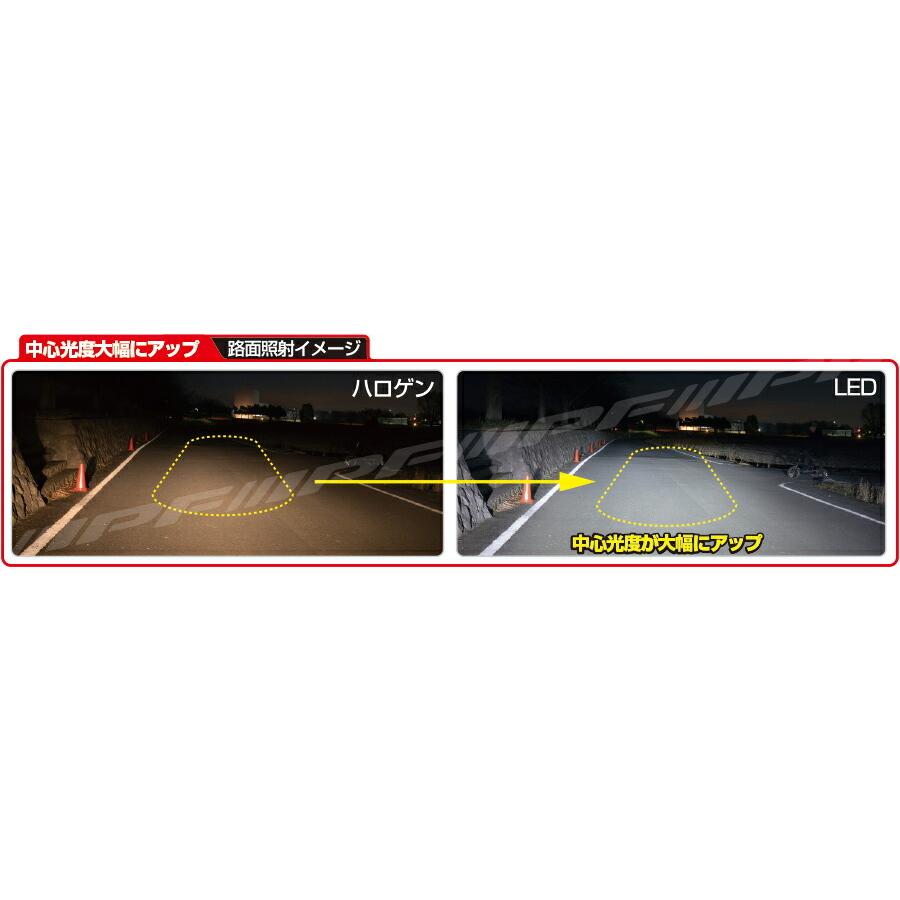 IPF LEDヘッドランプバルブ Fシリーズ H4 6500K コンパクト