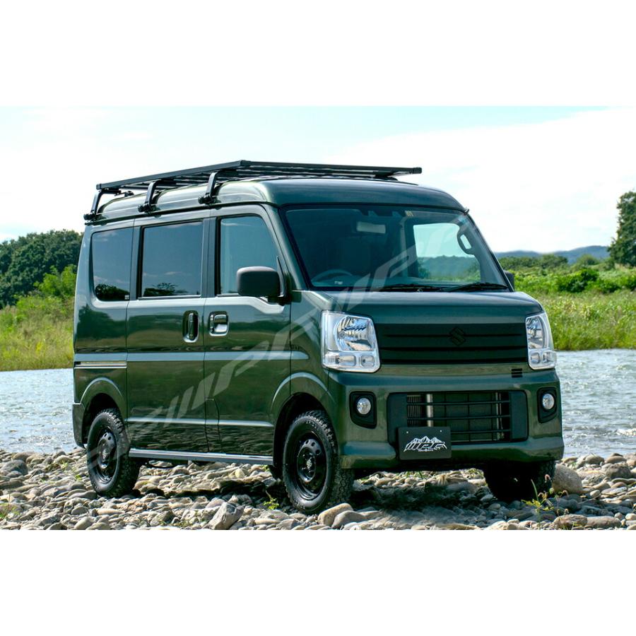 IPF EXPルーフラック TypeB＆取付用レッグセット （1250 x1920mm） エブリイワゴン DA17W H27.02〜 個人宅不可 北海道・離島は要確認 |  | 01