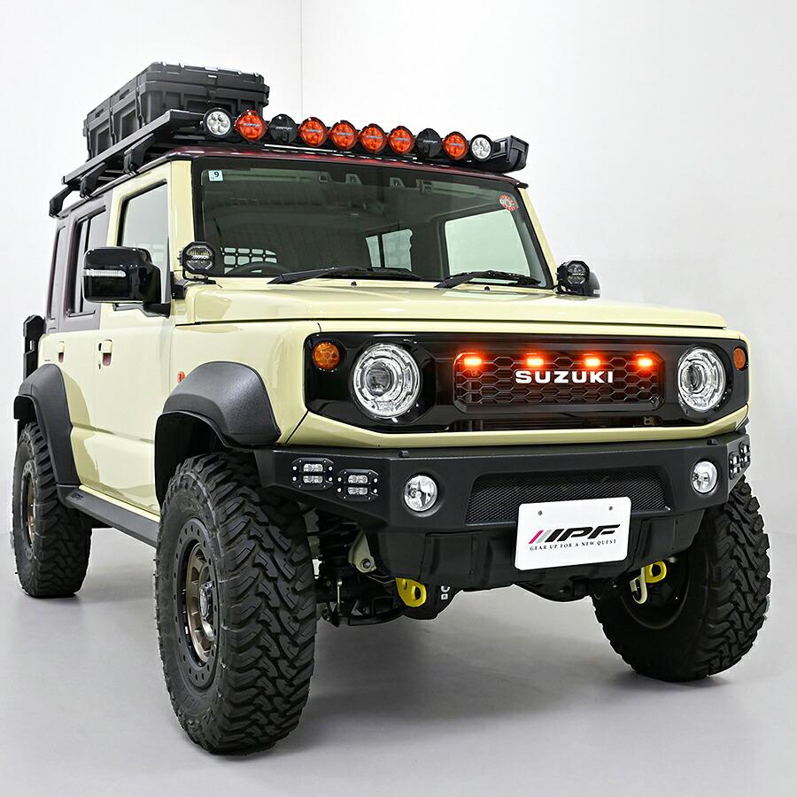 IPF グリルマーカー for ジムニー オプショングリル ジムニー JB64W H30.07- 北海道・沖縄・離島は要確認 | IPF | 01