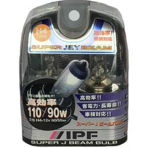 【即納】 IPF SUPER JEY BEAM スーパーJビーム ハロゲンバルブ H4バルブ 3800K ヘッドライトバルブ｜auto-craft