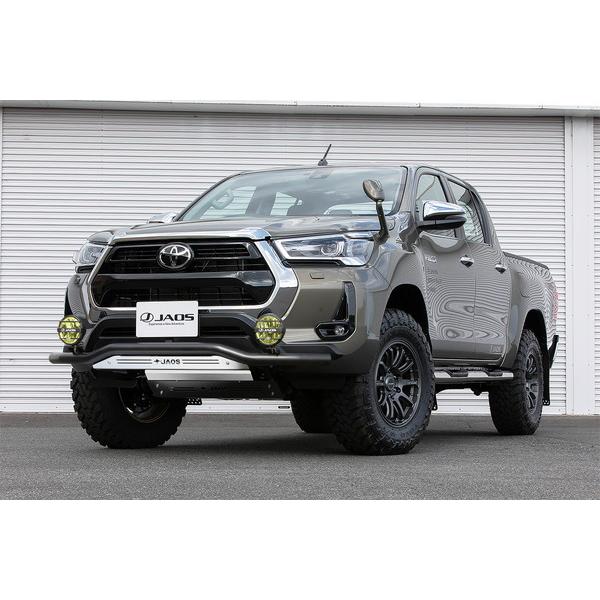 JAOS ジャオス フロントスキッドバー ブラック／ブラスト ハイラックス