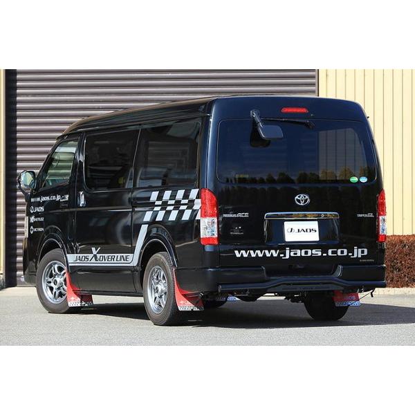 ち*ち様 JAOS スキッドバー　ハイエースワイド　リア ハイエース ワイドボディー用 JAOS リアスキッドバーを販売