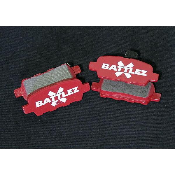 JAOS ジャ牡 BATTLEZ うち切りパッド type-MII リヤ デュアリス J10 KJ10 KNJ10 NJ10 H19.5〜H26.3