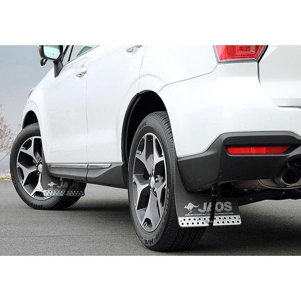 JAOS ジャオス マッドガードIII 1台分セット ブラック フォレスター