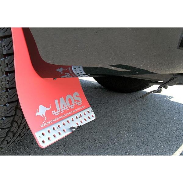 JAOS ジャオス マッドガードIII 1台分セット レッド デリカD:5 CV1W