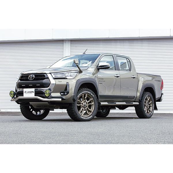 JAOS ジャオス フェンダーガーニッシュ type-X 未塗装品 ハイラックス