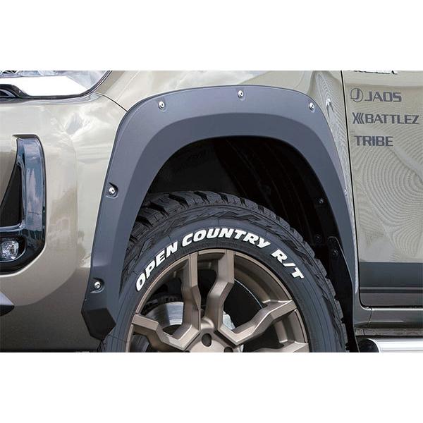 JAOS ジャオス フェンダーガーニッシュ type-X 未塗装品 ハイラックス