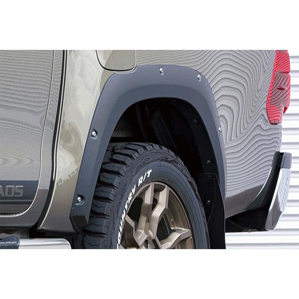 JAOS ジャオス フェンダーガーニッシュ type-X 未塗装品 ハイラックス