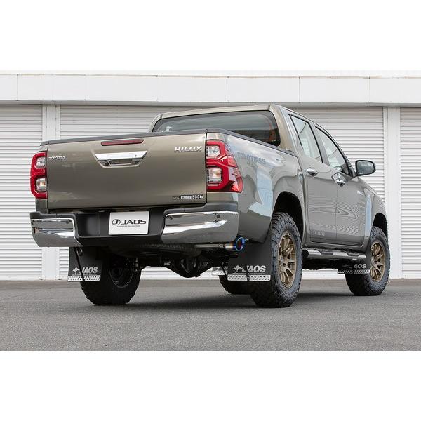 JAOS ジャオス BATTLEZ マフラー ZS-S TC チタンカラーテール