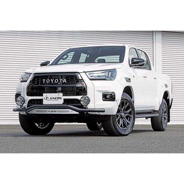 JAOS ジャオス フロントスキッドバー ブラック／ブラスト ハイラックス