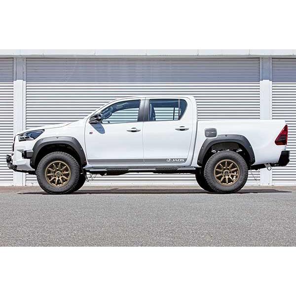 JAOS ジャオス フェンダーガーニッシュ type-X 未塗装品 ハイラックス