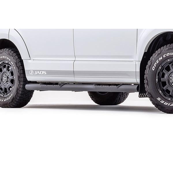 JAOS ジャオス サイドステップ ブラック 右側（運転席側） デリカD:5