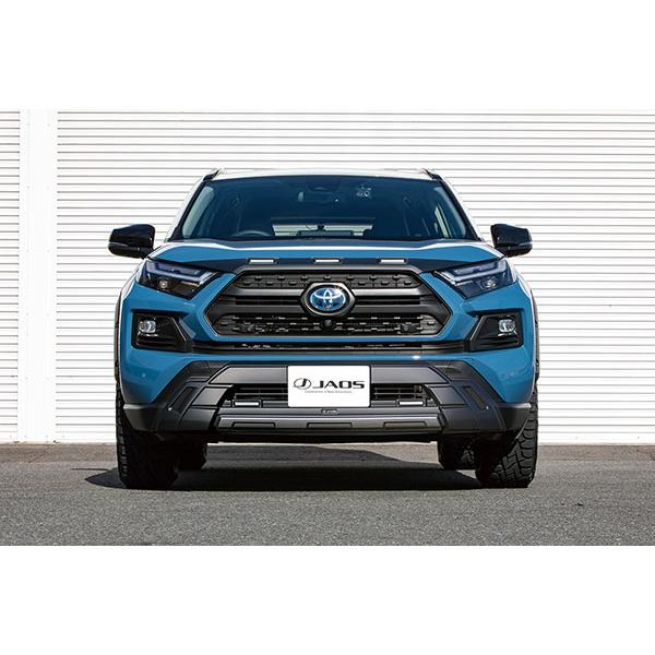 JAOS ジャオス フロントバンパーガード 塗装品 マットブラック RAV4