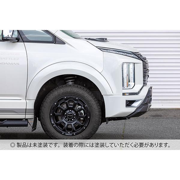 JAOS ジャオス フロントバンパーガード 未塗装品 デリカD:5 3DA-CV1W