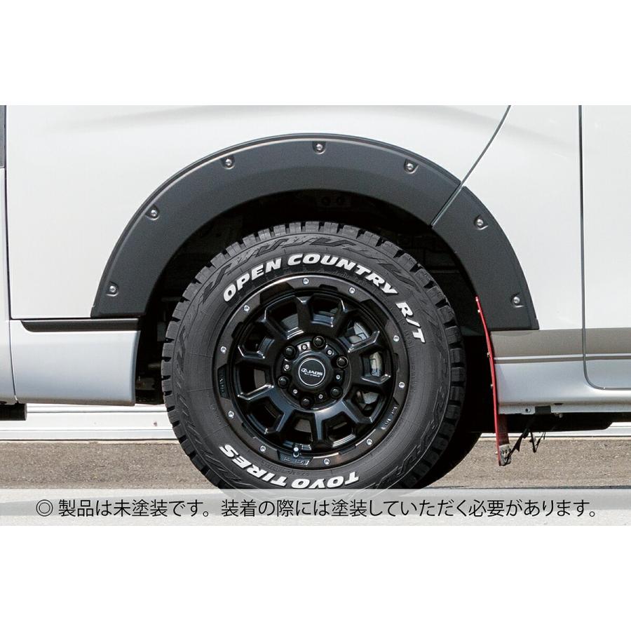 JAOS ジャオス フェンダーガーニッシュ type-X 未塗装品 キャラバン