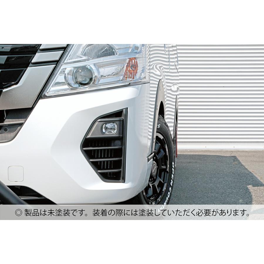 JAOS ジャオス フェンダーガーニッシュ type-X 未塗装品 キャラバン 