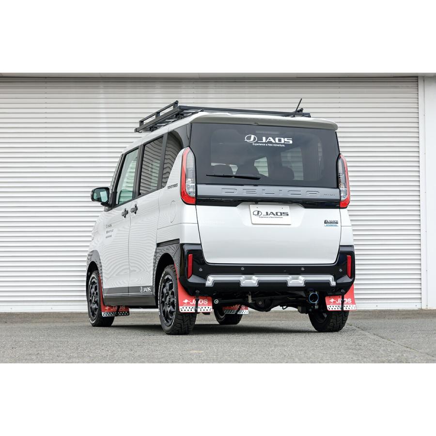 JAOS ジャオス マッドガードIII 1台分セット レッド デリカミニ B34A