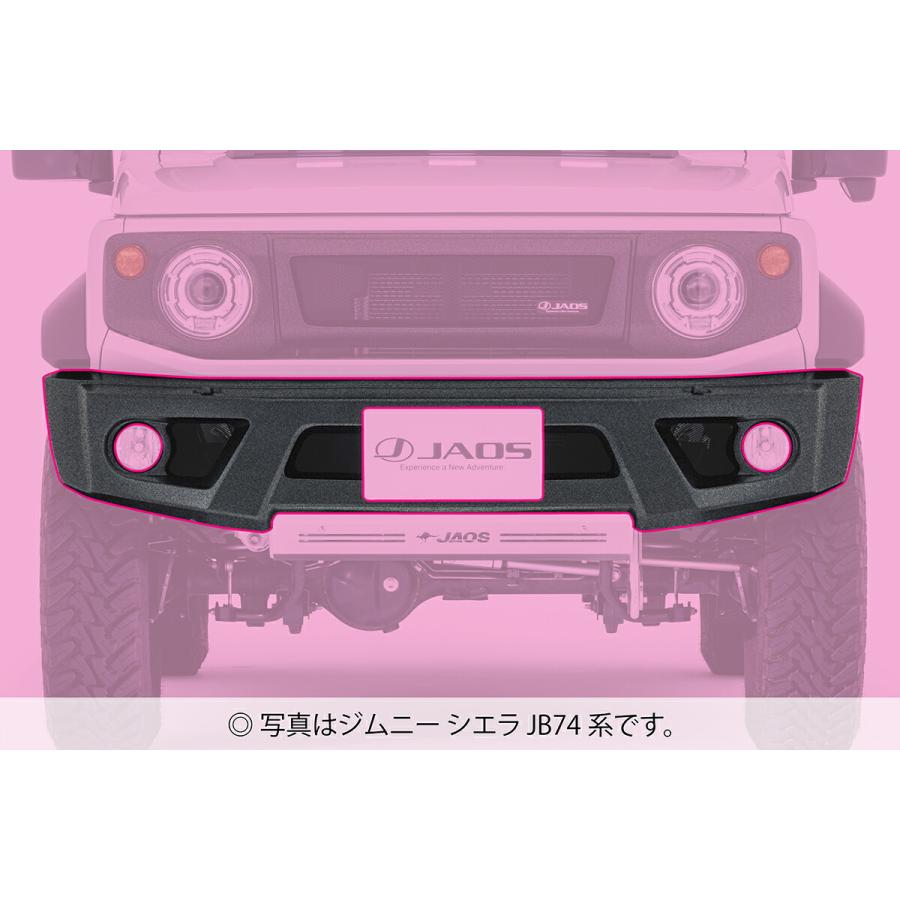 JAOS ジャオス フロントスポーツカウル タフブラック ジムニー JB64W