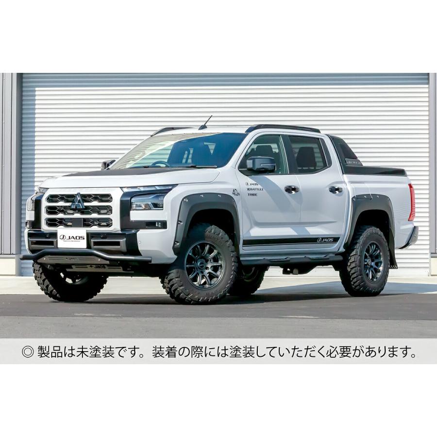 JAOS ジャオス フェンダーガーニッシュ type-X 未塗装品 トライトン