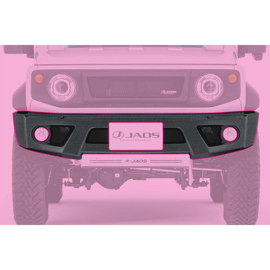 JAOS ジャオス フロントスポーツカウル 塗装品 タフブラック ジムニー