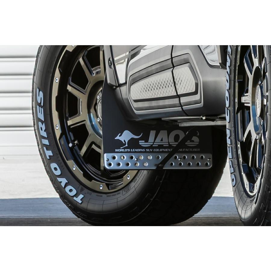 JAOS ジャオス マッドガードIII フロントセット ブラック フォレスター