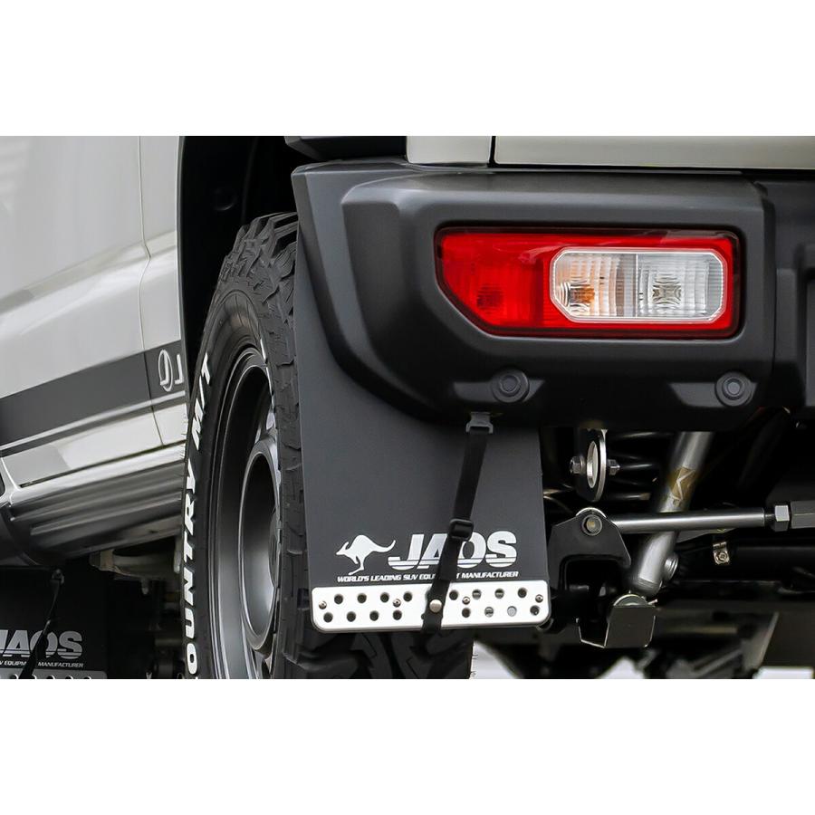 JAOS ジャオス マッドガードIII リヤセット ブラック ジムニーノマド