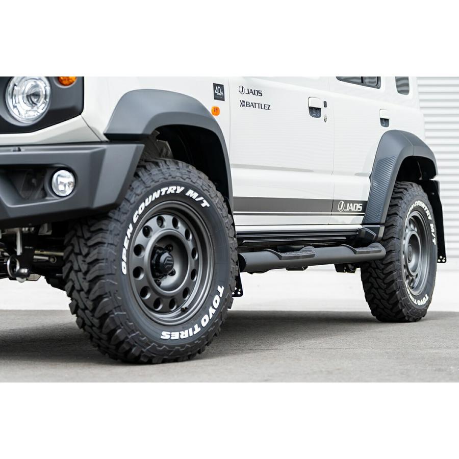 JAOS ジャオス サイドステップ ブラック ジムニーノマド JC74W R7.4