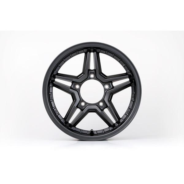 JAOS ジャオス EXCEL JX3 16x5.5J+22 5H 139.7 マットガンメタリック