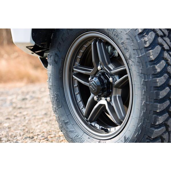JAOS ジャオス EXCEL JX3 16x5.5J+22 5H 139.7 マットガンメタリック