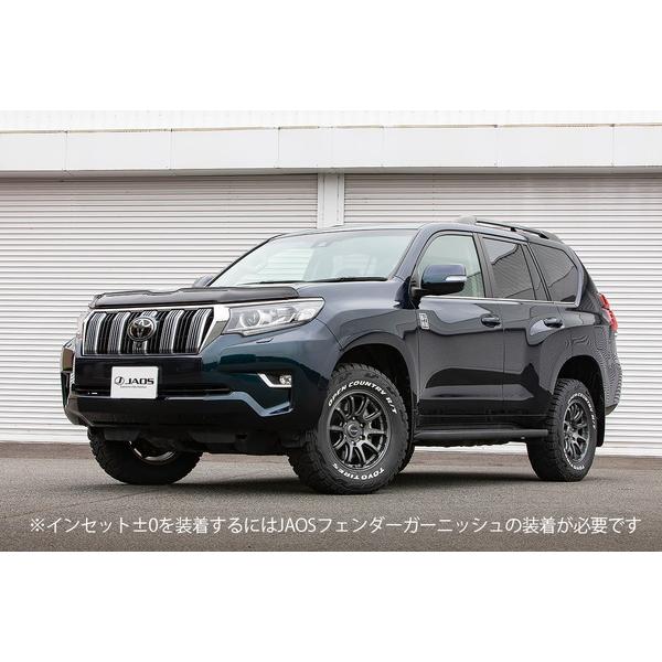 JAOS ジャオス TRIBE CROSS 17×8.0J±0 6H 139.7 マットガンメタリック 