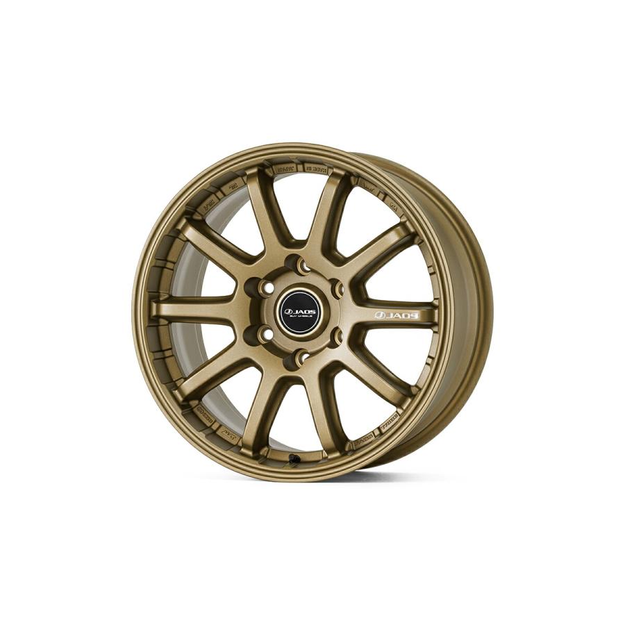 JAOS ジャオス TRIBE CROSS 18×8.5J +30 6H 139.7 チタニウムゴールド