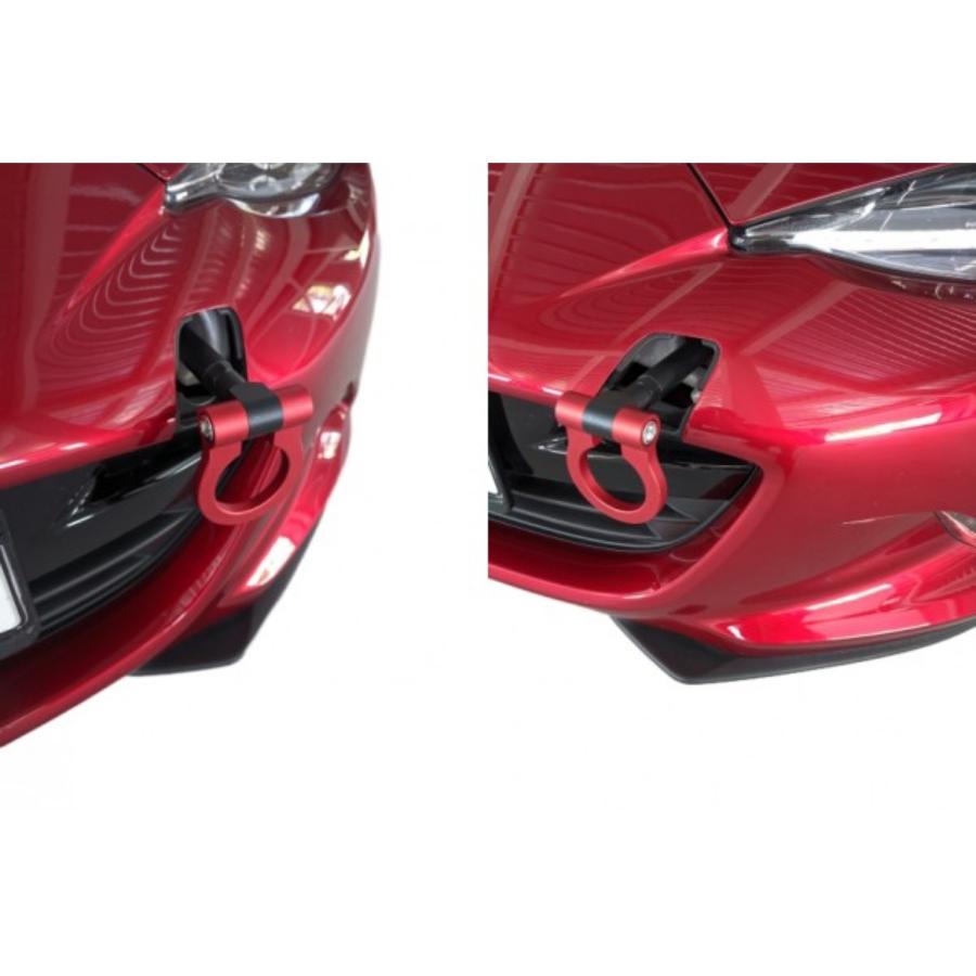 Jass Performance ジャスパフォーマンス 牽引フック フロント レッド