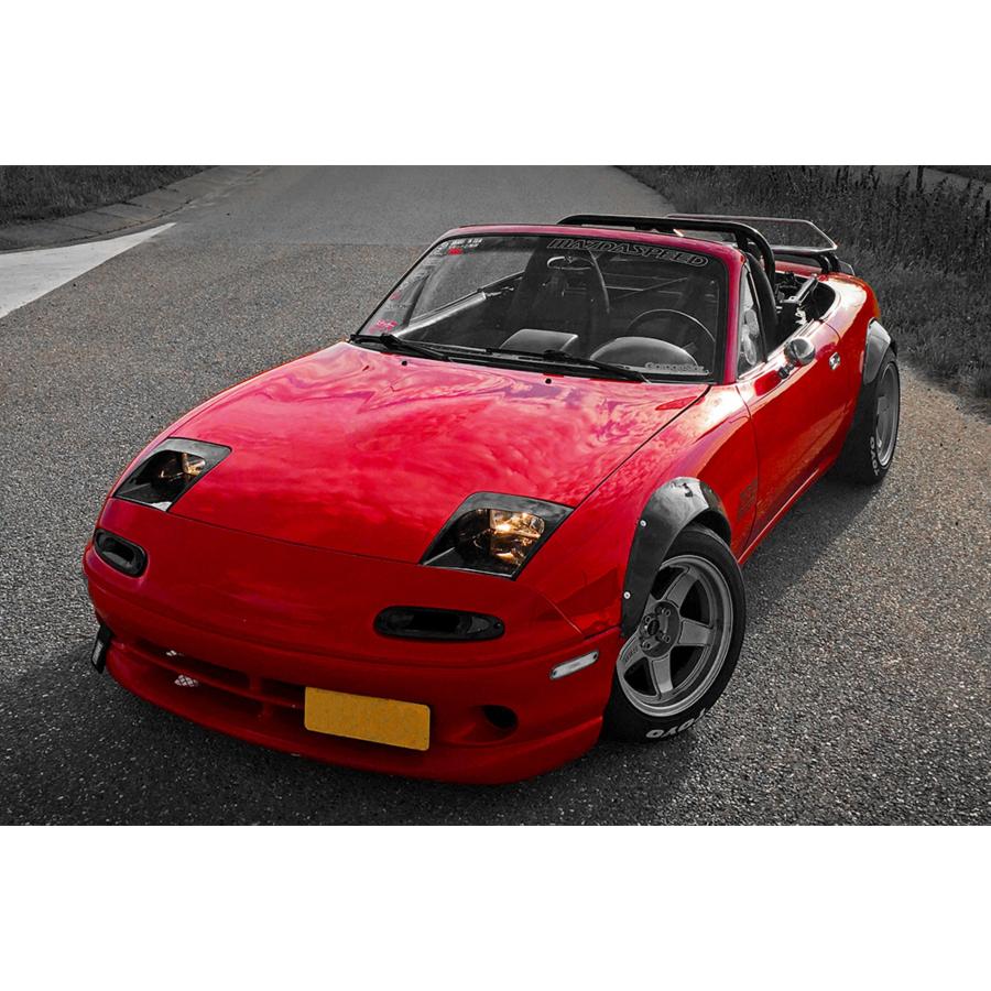 NAロードスター用 角目キット JASS PERFORMANCE 新品 Jass Performance ジャスパフォーマンス 固定ヘッドライトキット RHD用