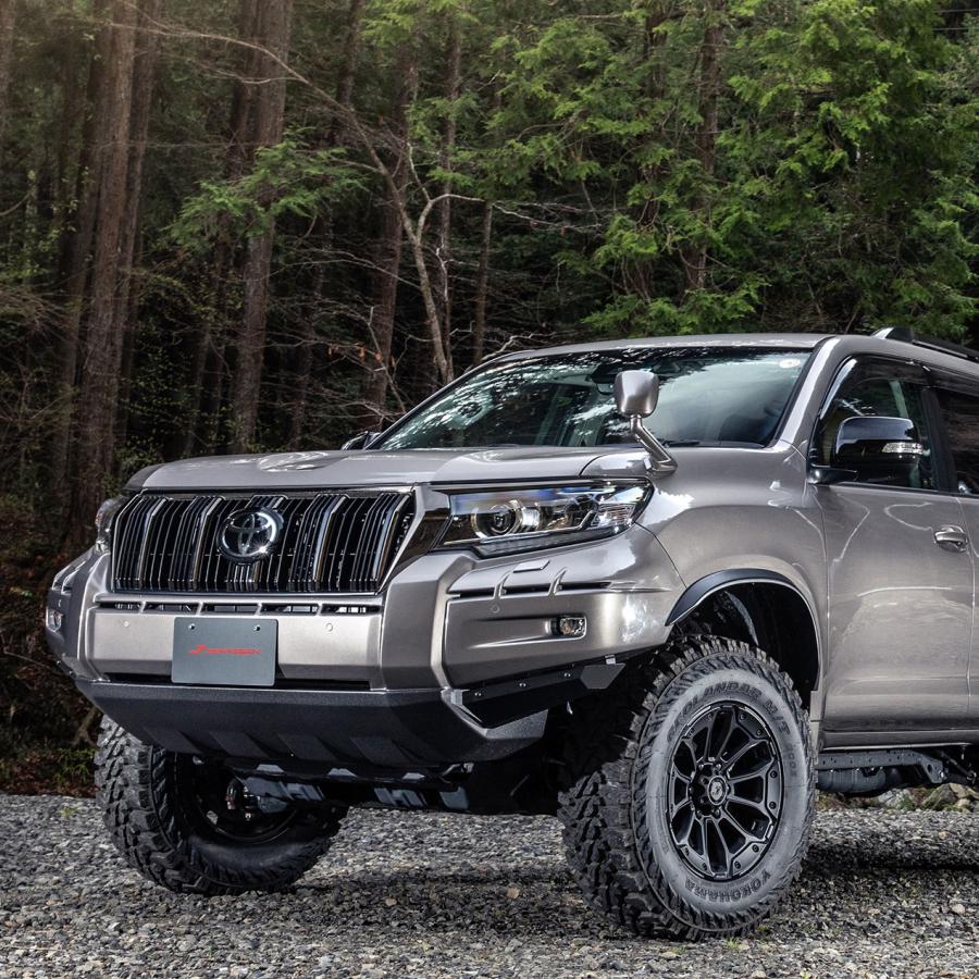 JEPPESEN IRONY フロントバンパー（プラド150後期） バンパーセット