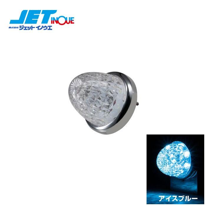 JET　inoue スターライトバスマーカー【零】アイスブルー　×６個セット LEDスターライトバスマーカー零(ゼロ) クリアレンズ アイス