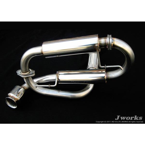 Jworks LiBREマフラー 【AZ-1 [PG-6SA] H04.10〜H06.10 F6A】 送料：北海道は4000円税別、沖縄離島は着払い発送の画像