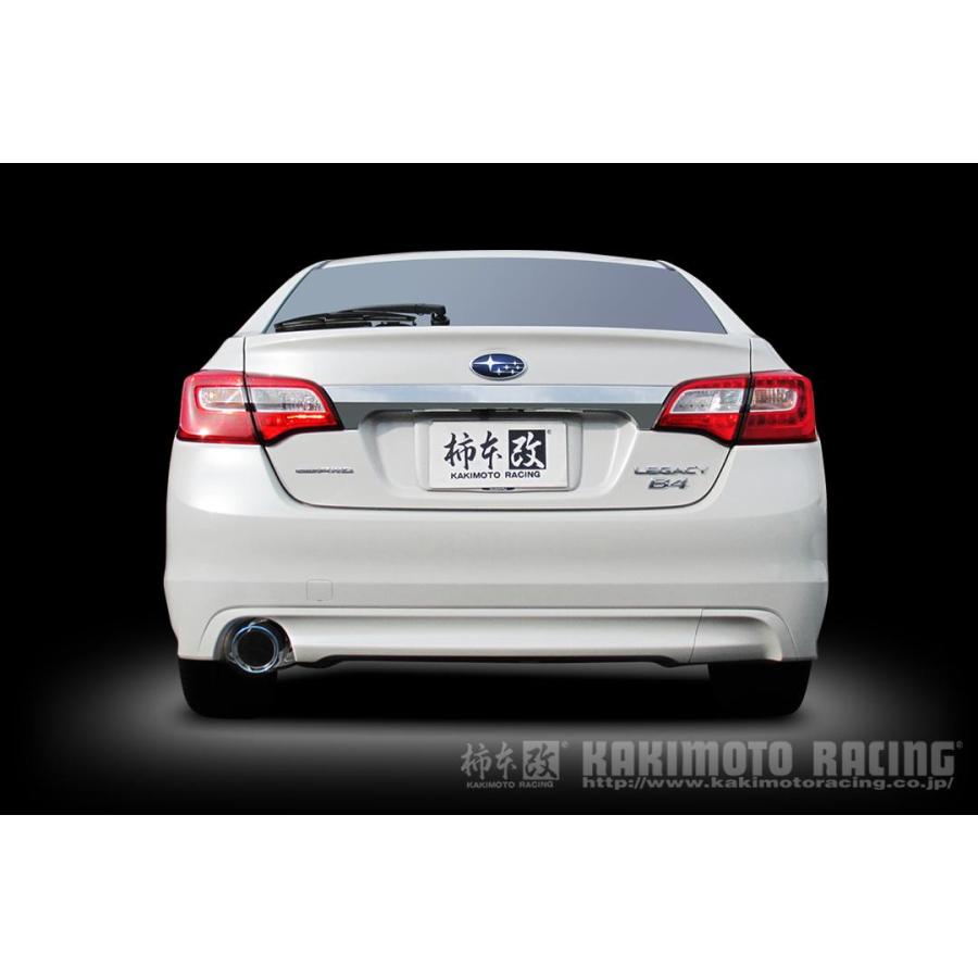 柿本改 マフラー Class KR レガシィB4 DBA-BN9 2.5_NA FB25 4WD(AWD