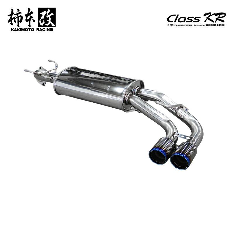 柿本改 マフラー Class KR インプレッサスポーツ DBA,3BA-GT2 1.6_NA