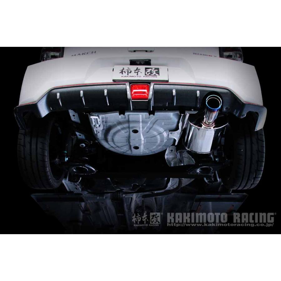 柿本改 マフラー Class KR マーチ DBA-K13 1.2_NA HR12DE 2WD(FF) 10/7