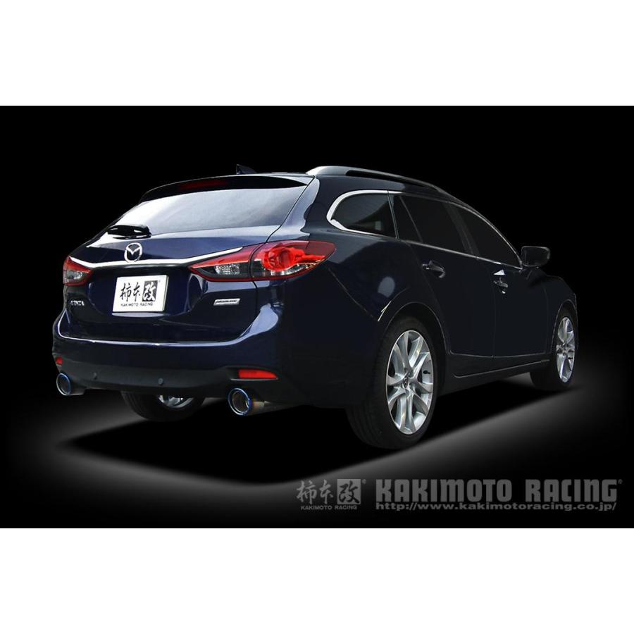 柿本改 マフラー Class KR アテンザワゴン LDA-GJ2FW SH-VPTR 2WD 12