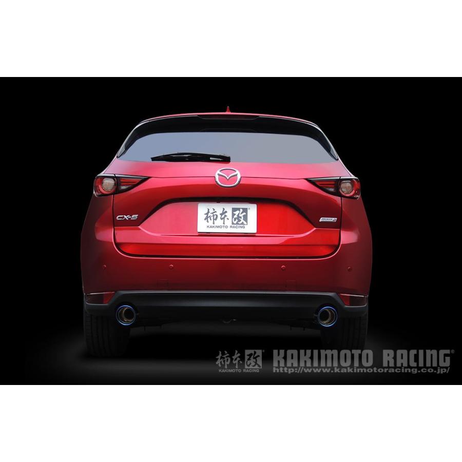 柿本改 マフラー Class KR CX-5 3DA-KF2P 20/12_M/C後 SH-VPTS 4WD 20